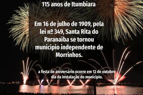 16 DE JULHO, DIA DA EMANCIPAÇÃO POLÍTICA DE ITUMBIARA