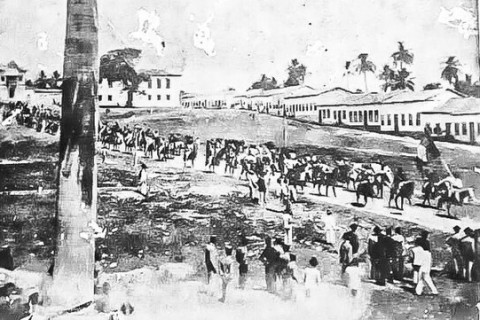 Filha da Revolução da Quinta,  a   Vila de Santa Rita do Paranaíba foi emancipada de Morrinhos em 16 de julho de 1909